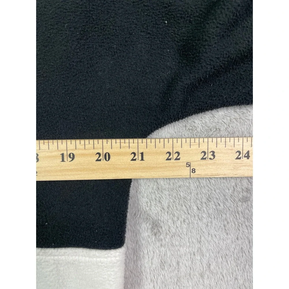 The North Face Men's Small TKA Attitude Full Zip Fleece Jacket White Black